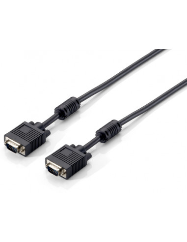 Equip 118814 cavo VGA 10 m VGA (D-Sub) Nero