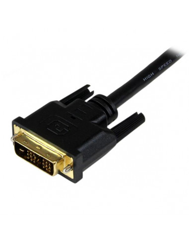 StarTech.com Cavo adattatore HDMI a DVI-D da 150 cm - Cavo connettore presa HDMI a presa DVI Maschio/Maschio