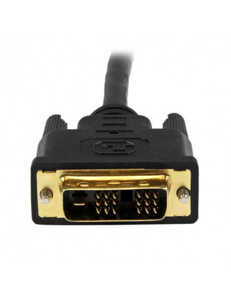 StarTech.com Cavo adattatore HDMI a DVI-D da 150 cm - Cavo connettore presa HDMI a presa DVI Maschio/Maschio