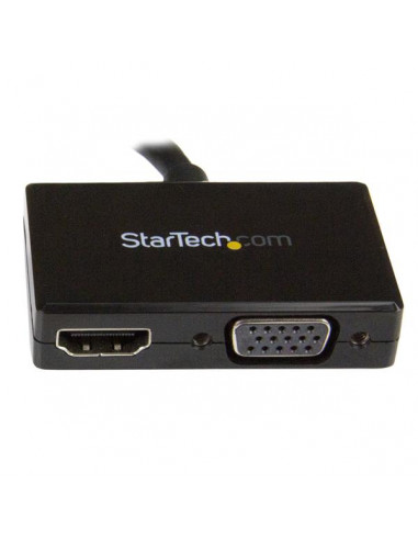 StarTech.com Adattatore DisplayPort a HDMI e VGA - Convertitore audio/video da viaggio DP 2 in 1 - 1920x1200 / 1080p