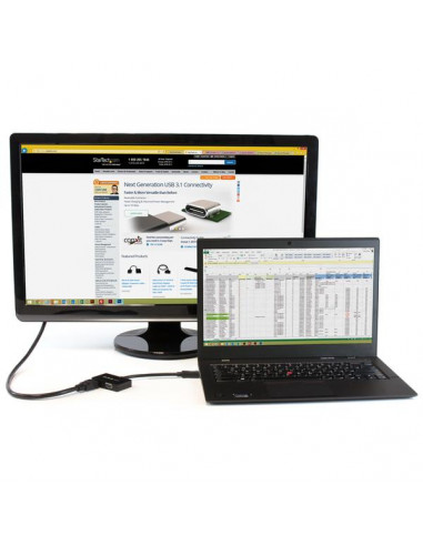 StarTech.com Adattatore DisplayPort a HDMI e VGA - Convertitore audio/video da viaggio DP 2 in 1 - 1920x1200 / 1080p