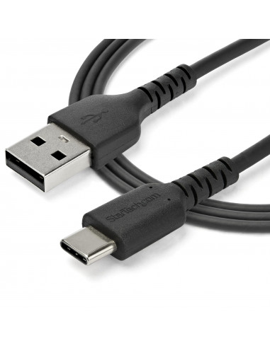 StarTech.com Cavo di Ricarica USB-A a USB-C da 2m - Resistente Cavetto USB-C di Ricarica Veloce e Sync da USB 2.0 a USB Type C 3