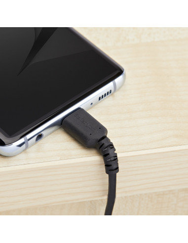 StarTech.com Cavo di Ricarica USB-A a USB-C da 2m - Resistente Cavetto USB-C di Ricarica Veloce e Sync da USB 2.0 a USB Type C 3