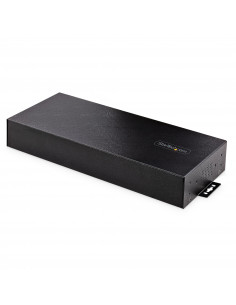StarTech.com Hub USB 3.0 Alimentato a 16 Porte - Multipresa USB-A Industriale 5Gbps Installabile a Muro/Rack/DIN - Protezione ES 2