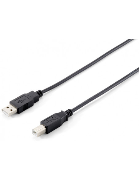 Equip 128860 Cavo USB 2.0 da tipo A a tipo B, 1,8 m, nero