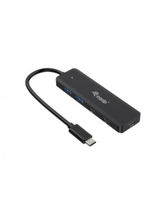 Equip 128964 hub di interfaccia USB 3.2 Gen 1 (3.1 Gen 1) Type-C 5000 Mbit/s Nero
