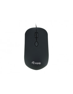 Equip 245114 mouse Ufficio Ambidestro USB tipo A Ottico 1600 DPI