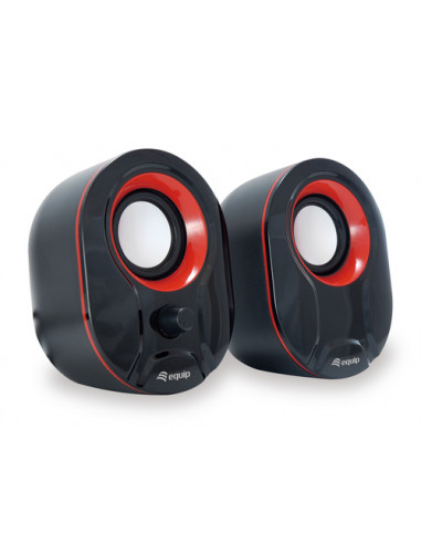 Equip 245332 altoparlante Nero, Rosso Cablato 3 W