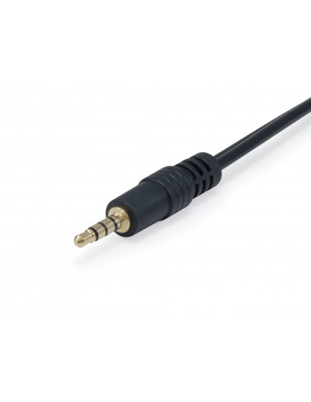 Equip 147943 cavo audio 1,5 m 2 x 3.5mm 3.5mm Nero