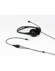Equip 147944 cavo audio 0,25 m RJ-9 2 x 3.5mm Nero 2