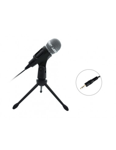 Equip 245341 Nero Microfono da tavolo