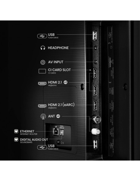 Hisense Smart TV 43" 4K Ultra HD 43A6N