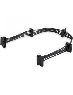 StarTech.com Cavo adattatore splitter SATA da 40 cm - 4 prese femmina SATA