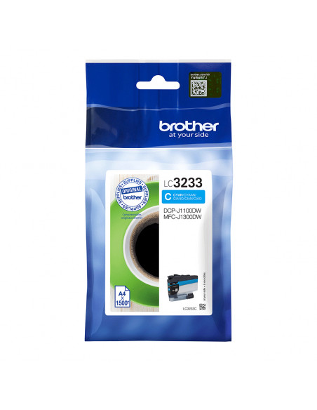 Brother LC3233C cartuccia d'inchiostro 1 pz Originale Ciano