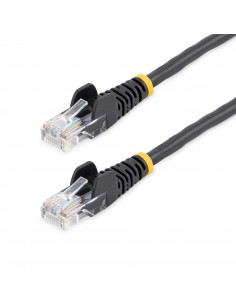 StarTech.com Cavo di Rete da 7m Nero Cat5e Ethernet RJ45 Antigroviglio