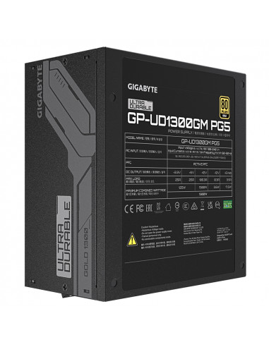 GIGABYTE UD1300GM PG5 alimentatore per computer 1300 W 20+4 pin ATX ATX Nero
