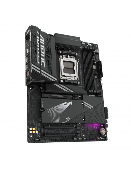 GIGABYTE X870 AORUS ELITE WIFI7 Scheda Madre - Supporta CPU AMD Ryzen 9000, 16+2+2 fasi VRM, fino a 8000MHz DDR5 (OC), 3xPCIe 5.