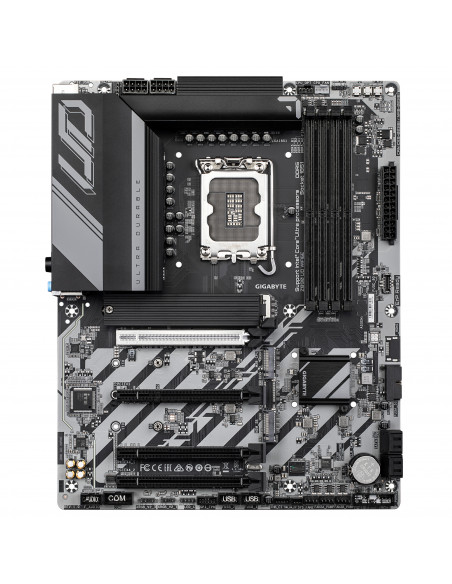 GIGABYTE Z890 UD WIFI6E Scheda Madre - Supporta CPU Intel Core Ultra (Serie 2), VRM a 12+1+2 fasi, fino a 8800MHz DDR5 (OC), 1xP