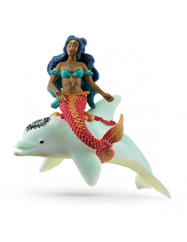 schleich Isabelle on Dolphin