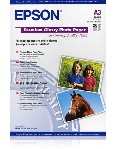Epson Carta fotografica lucida Premium