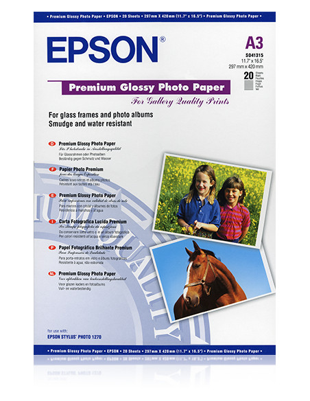 Epson Carta fotografica lucida Premium