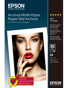 Epson Archival Matte Paper - A4 - 50 Fogli