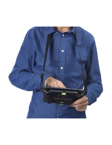Cellularline Handle Case - Tablet fino a 9'' Custodia universale per tablet dotata di maniglia rotabile e tracolla regolabile