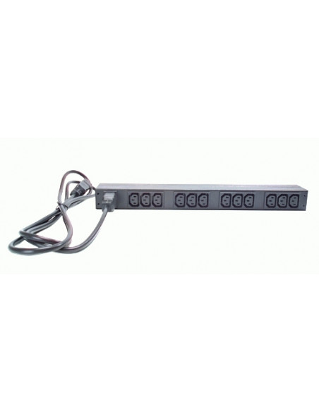 APC Basic Rack PDU unità di distribuzione dell'energia (PDU) 12 presa(e) AC 0U/1U Nero