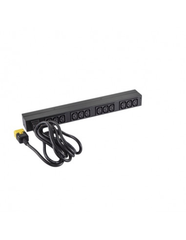 APC Basic Rack PDU unità di distribuzione dell'energia (PDU) 12 presa(e) AC 0U/1U Nero