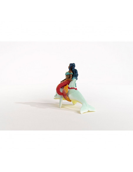schleich Isabelle on Dolphin