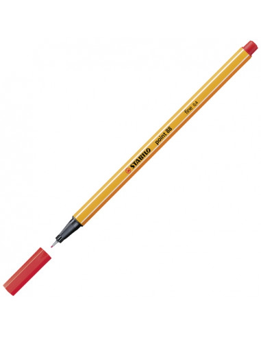 STABILO point 88 penna tecnica Rosso 1 pz