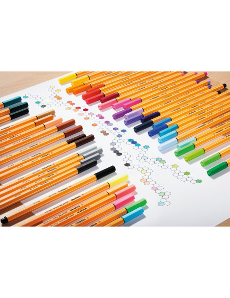 STABILO point 88 penna tecnica Rosso 1 pz