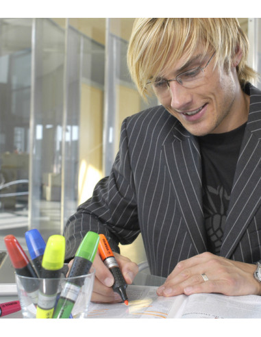 STABILO Luminator evidenziatore 1 pz Punta smussata Giallo