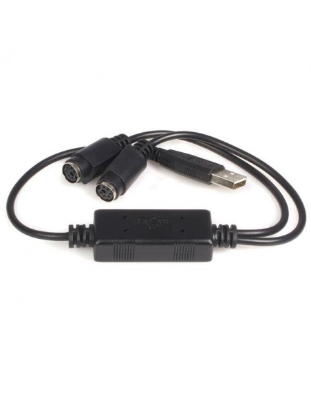 StarTech.com Adattatore tastiera e mouse da PS/2 a USB - Connettore convertitore PS/2 a USB di ricambio Femmina / Maschio