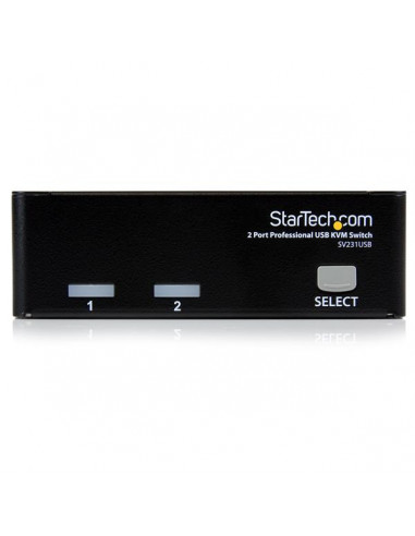 StarTech.com Kit switch KVM USB professionale a 2 porte con cavi
