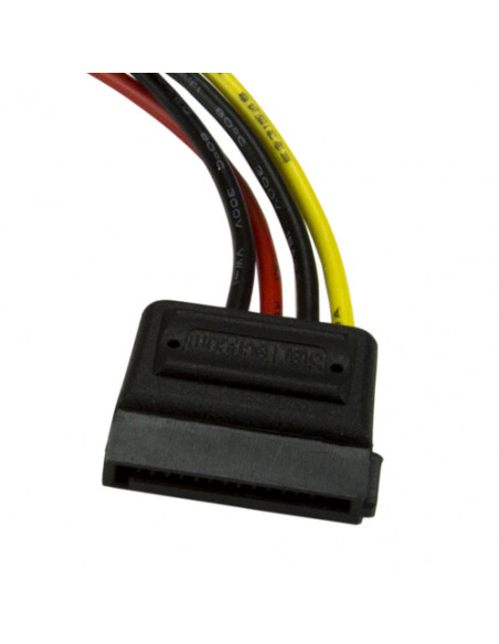 StarTech.com Cavo Adattatore di alimentazione Molex a SATA 4 - Connettore interno alimentazione Molex SATA a 4 pin da 15 cm