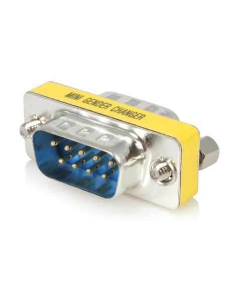 StarTech.com Convertitore di genere seriale slimline DB9 - M/M