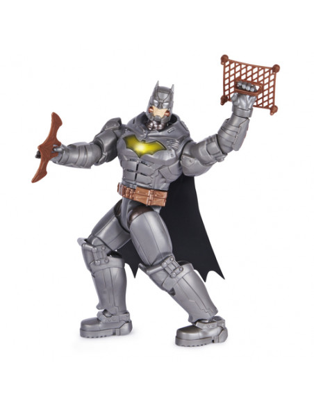 DC Comics BATMAN Personaggio Batman Deluxe Battle Strike con suoni in scala 30 cm