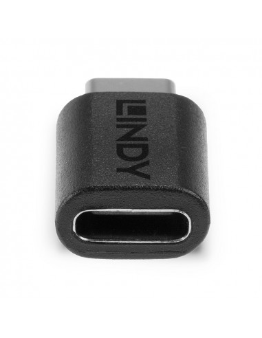 Lindy 41893 adattatore per inversione del genere dei cavi USB 3.2 Type C Nero