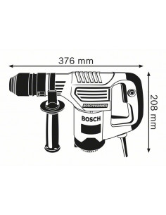Bosch 0 611 320 703 martello perforatore 650 W 2