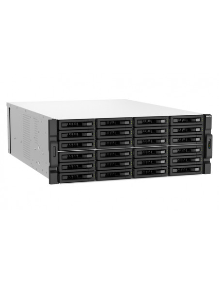 QNAP TS-H3087XU-RP NAS Armadio (4U) Intel Xeon E E-2378 64 GB DDR4 0 TB QuTS hero Nero, Bianco