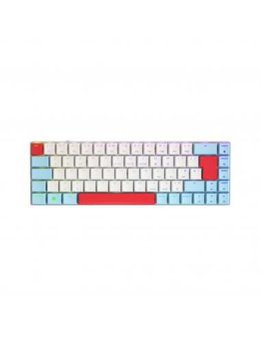 CHERRY MX-LP 2.1 Compact Wireless tastiera Gaming RF senza fili + Bluetooth QWERTY Inglese UK Bianco