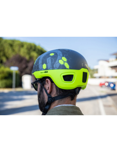 EMG HM 09 CASCO MONOPATTINO/BICICLETTA OMOLOGAZIONE EU L GRIGIO