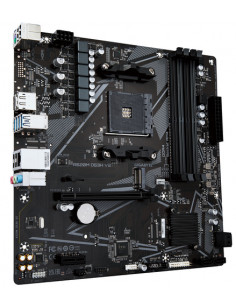 GIGABYTE Scheda madre A520M DS3H V2 - Supporta CPU AMD Ryzen serie 5000 AM4, fino a 4733 MHz DDR4 (OC), PCIe 3.0 x16, LAN GbE, U 2