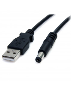 StarTech.com Cavo di Alimentazione da USB a 5,5 mm - Barilotto di tipo M - 2 m