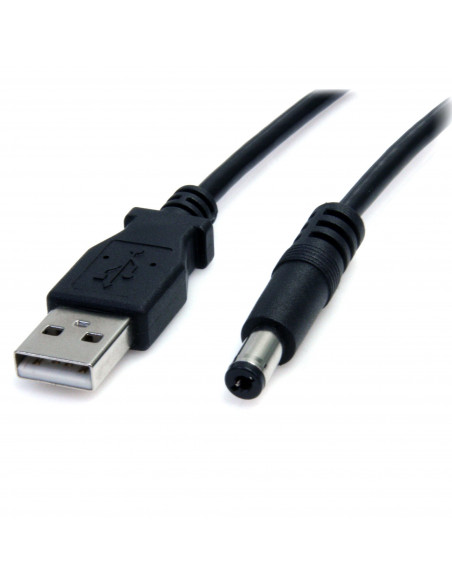 StarTech.com Cavo di Alimentazione da USB a 5,5 mm - Barilotto di tipo M - 2 m