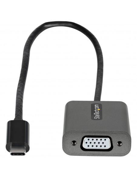 StarTech.com Adattatore USB C VGA - Adattatore Dongle da USB Type-C a VGA 1080p - Convertitore video da USB-C (modalità DP Alt)