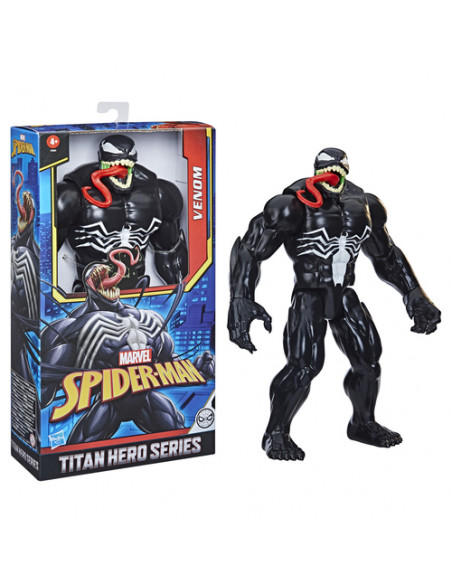 Marvel Spider-Man Titan Hero Deluxe Venom, action figure da 30 cm