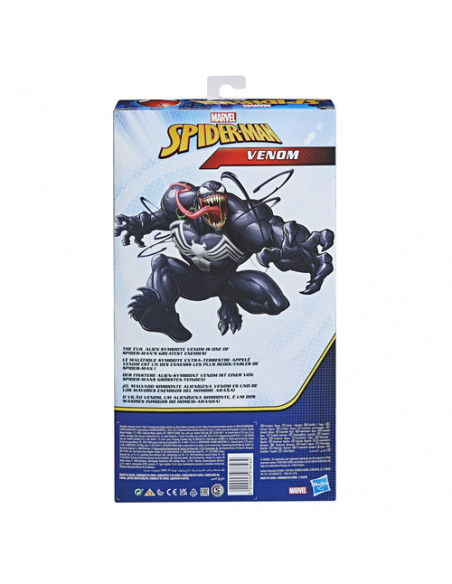 Marvel Spider-Man Titan Hero Deluxe Venom, action figure da 30 cm