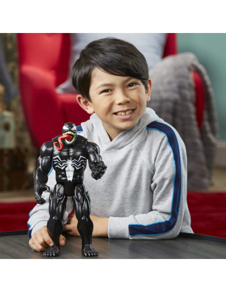 Marvel Spider-Man Titan Hero Deluxe Venom, action figure da 30 cm